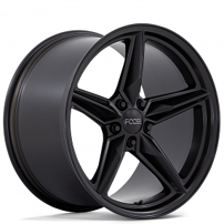 20" Foose Wheels F175 CF8 Matte Black Rims