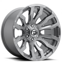 18" Fuel Wheels D693 Blitz Platinum Off-Road Rims 