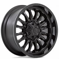 22" Fuel Wheels D796 Arc Matte Black Crossover Rims