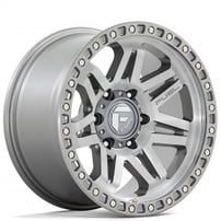 17" Fuel Wheels D812 Syndicate Platinum Off-Road Rims