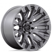 20" Fuel Wheels D830 Quake Platinum Crossover Rims