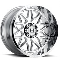 22" Hostile Wheels H111 Blaze Chrome Off-Road Rims