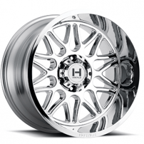 20" Hostile Wheels H111 Blaze Chrome Off-Road Rims