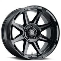 20" ICON Alloys Wheels Bandit Gloss Black Off-Road Rims