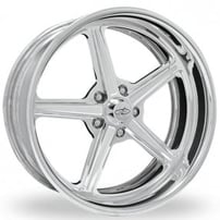 19" Intro Wheels Hauler XLR Polished Welded Billet Rims
