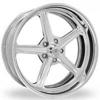 22" Intro Wheels Hauler XLR Polished Welded Billet Rims