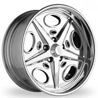 28" Intro Wheels Holbrook Route 66 Series Polished Welded Billet Rims