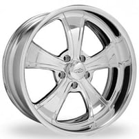 20" Intro Wheels Ram Exposed 5 Polished Welded Billet Rims
