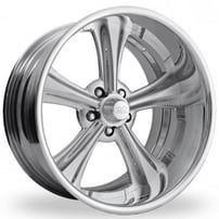 19" Intro Wheels Sedona Route 66 Series Polished Welded Billet Rims