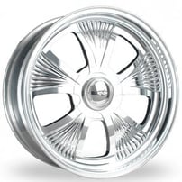 22" Intro Wheels Segster Covered Polished Welded Billet Rims