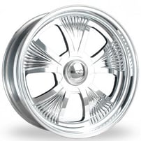 19" Intro Wheels Segster Covered Polished Welded Billet Rims