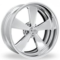 24" Intro Wheels Speedstar XLR Polished Welded Billet Rims