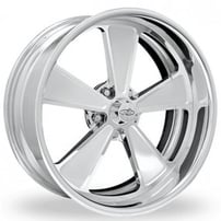 19" Intro Wheels Speedstar XLR Polished Welded Billet Rims