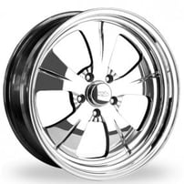 22" Intro Wheels Sport Exposed 5 Polished Welded Billet Rims
