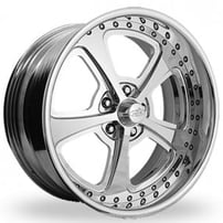 19" Intro Wheels Westcoast XLR Polished Welded Billet Rims