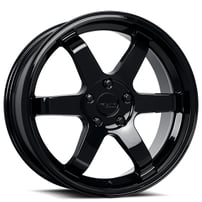 18" Katana Racing Wheels KR08 Gloss Black Rims