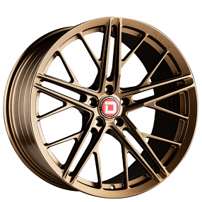 20" Staggered Klassen ID Wheels F53R Matte Bronze Rims 