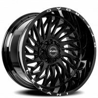 20" Lexani Off-Road XVR-1 Wheels Compass Gloss Black Rims 