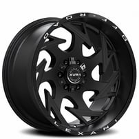 22" XVR-1 Off-Road Wheels Insane Gloss Black Rims