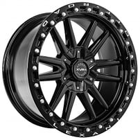 20" XVR-1 Off-Road Wheels Veneta Black Rims