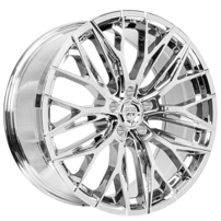 20" Staggered Lexani Wheels Aries Chrome Rims