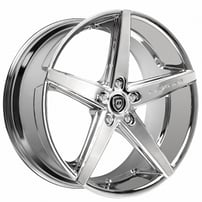 20x8.5" Lexani R-Four Chrome Wheels (5x120/114/127, +42mm) 