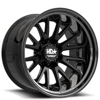 22" Luxxx HD Wheels LHD PRO2 Satin Black Off-Road Rims