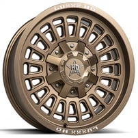 17" Luxxx HD Wheels LHD27 Satin Bronze Off-Road Rims