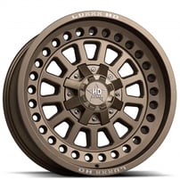 20" Luxxx HD Wheels LHD33 Satin Bronze Off-Road Rims