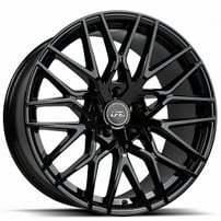 20" Luxxx Alloys Wheels Lux LFF01 Pista Gloss Black Flow Formed Rims
