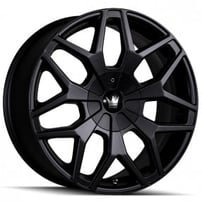 24" Mazzi Wheels Profile 367 Matte Black Rims