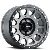 18" Method Wheels 305 NV Titanium Off-Road Rims