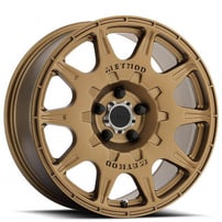 17" Method Wheels 502 Rally Bronze Rims