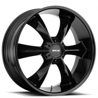 20" MKW Wheels M119 Gloss Black Rims 