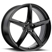 20" MKW Wheels M120 Black Rims 