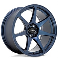 17" Motegi Racing Wheels MR154 Battle Midnight Blue Rims