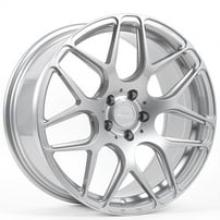 19" Staggered MRR Wheels FS01 Silver Flow Formed Rims