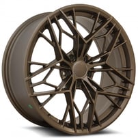 19" Staggered MRR Wheels GF10 Matte Bronze Rims