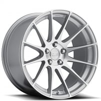 19" MRR Wheels GF6 Silver with Machined Face Rims 