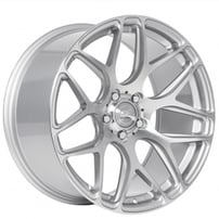19" Staggered MRR Wheels GF9 Silver with Machined Face Rims 