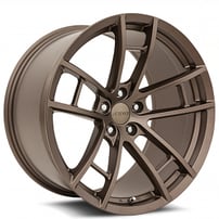 20" Staggered  MRR Wheels M392 Bronze Rims 