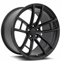 20" Staggered MRR Wheels M392 Satin Black Rims 