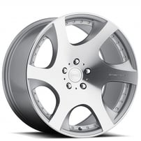 19" MRR Wheels VP3 Silver with Machined Face Rims 