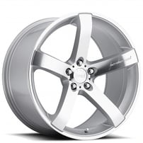 20" MRR Wheels VP5 Silver with Machined Face Rims 