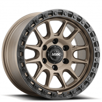 18" MVX Off-Road Wheels VX12 Terra Bronze Rims