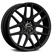 17" NS Wheels Tuner NS1502 Matte Black Rims