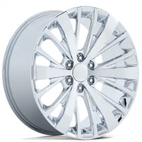 22" OE Creations Wheels PR201 Chrome Rims
