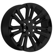 22" OE Creations Wheels PR205 Gloss Black Rims