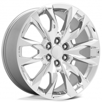 22" OE Creations Wheels PR210 Chrome Rims