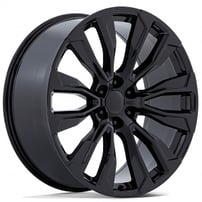 24" OE Creations Wheels PR211 Gloss Black Rims